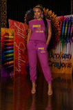 Broken Crayons Sleevless Jogger Set