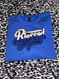Mz. Blessed (blue and white)
