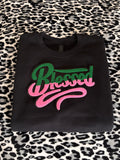 Mz. Blessed (pink and green)