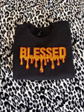Blessed (sequins and dripping)