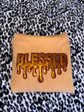 Blessed (sequins and dripping)