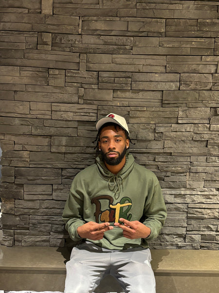 Custom FAITH Sweatshirt (olive)