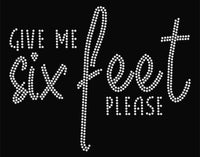 Give Me 6 Feet Shirt & Mask Set