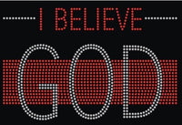 I Believe God Shirt & Mask Set