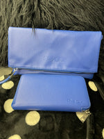 Mz. Ebony Crossbody/Clutch (Royal Blue)