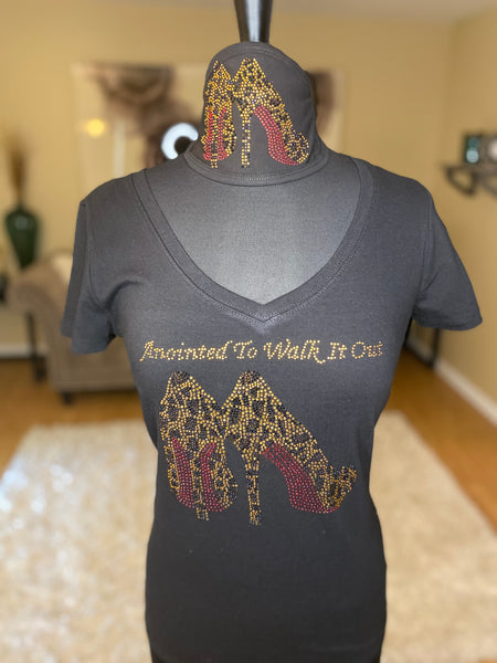 Anointed to Walk It Out Set (Shirt & Mask)