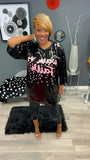 Walking By Faith Sequins Shirt Dress