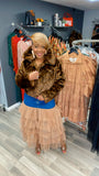 Animal Print Coat