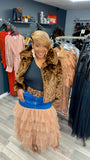 Animal Print Coat
