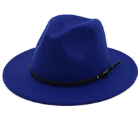 Royal Blue Fedora
