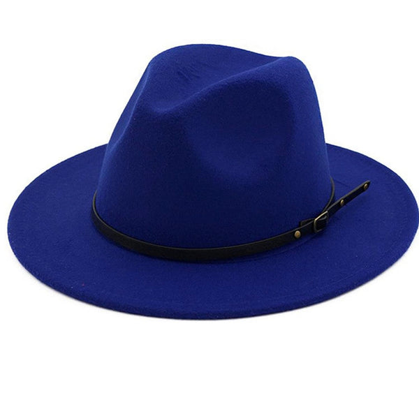 Royal Blue Fedora