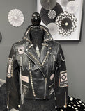 Studded Black Motorcycle Jacket