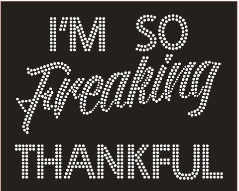 I'm So Freaking Thankful (custom)